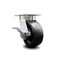 Service Caster 5 Inch Kingpinless Glass Filled Nylon Wheel Swivel Caster with Brake SCC SCC-KP30S520-GFNR-SLB - alternate 1